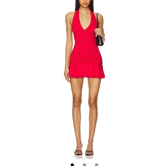 REVOLVE Red Mini Dress - Picture 3 of 4